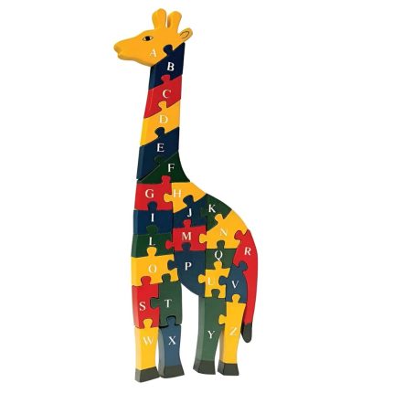 Grabtro Educational Animal Alphabet and Counting Puzzle Game