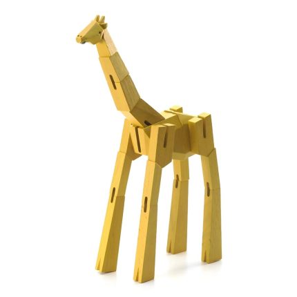 Grabtro Articulated Wooden Giraffe Puzzle Toy for Creative Learning